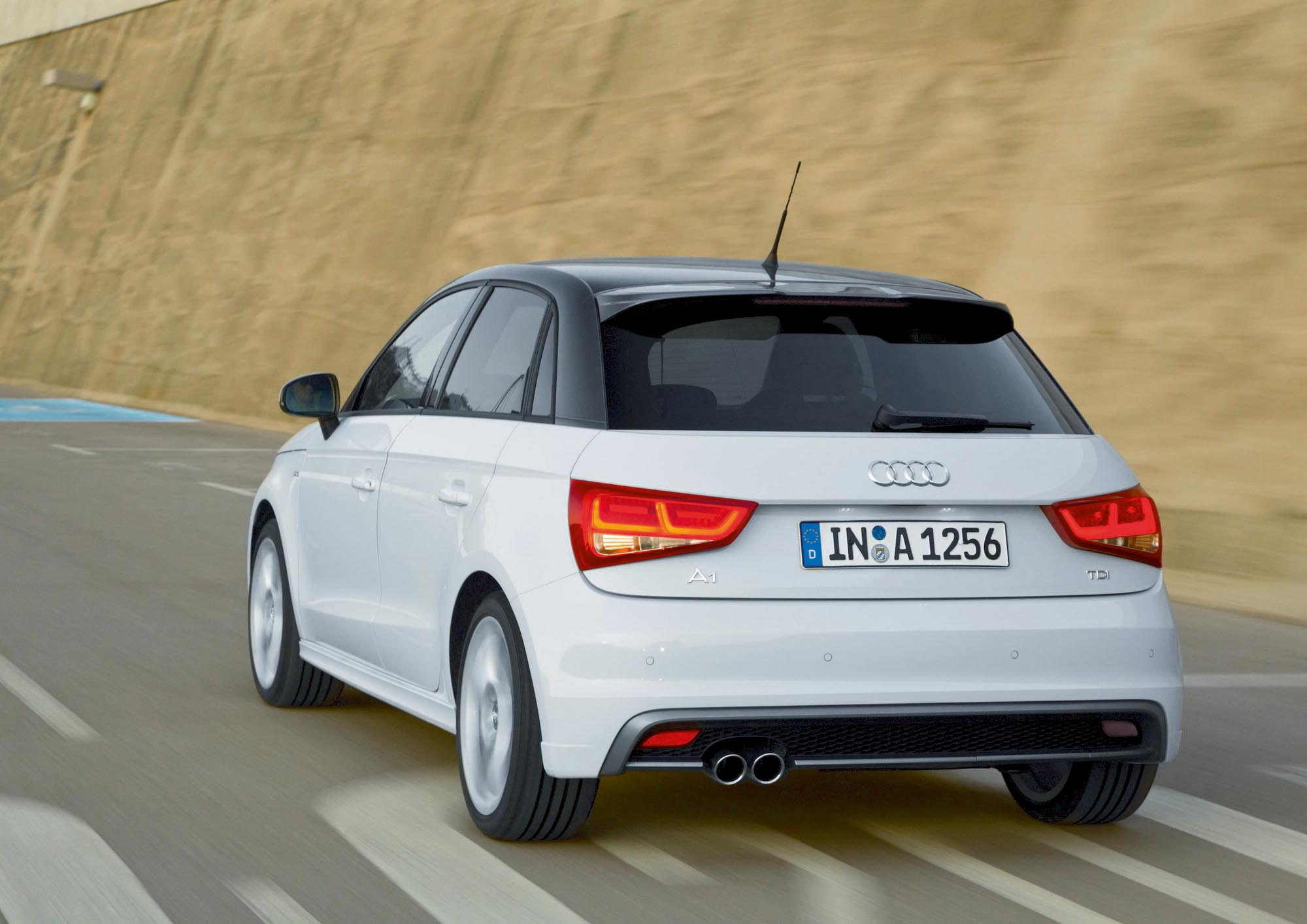 Audi A1 Sportback S line/Fahraufnahme