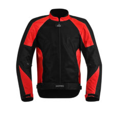 Giacca da moto Acerbis rossa e nera