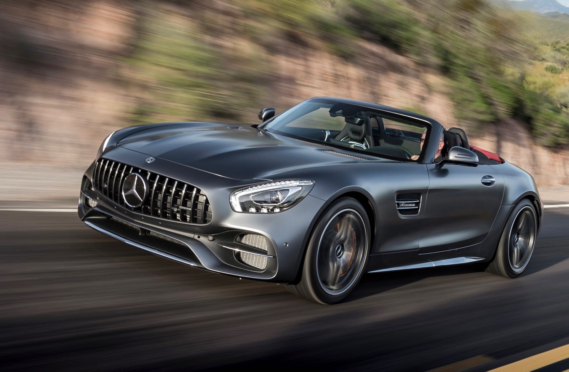 Prova Mercedes-AMG GT C Roadster - RED Live