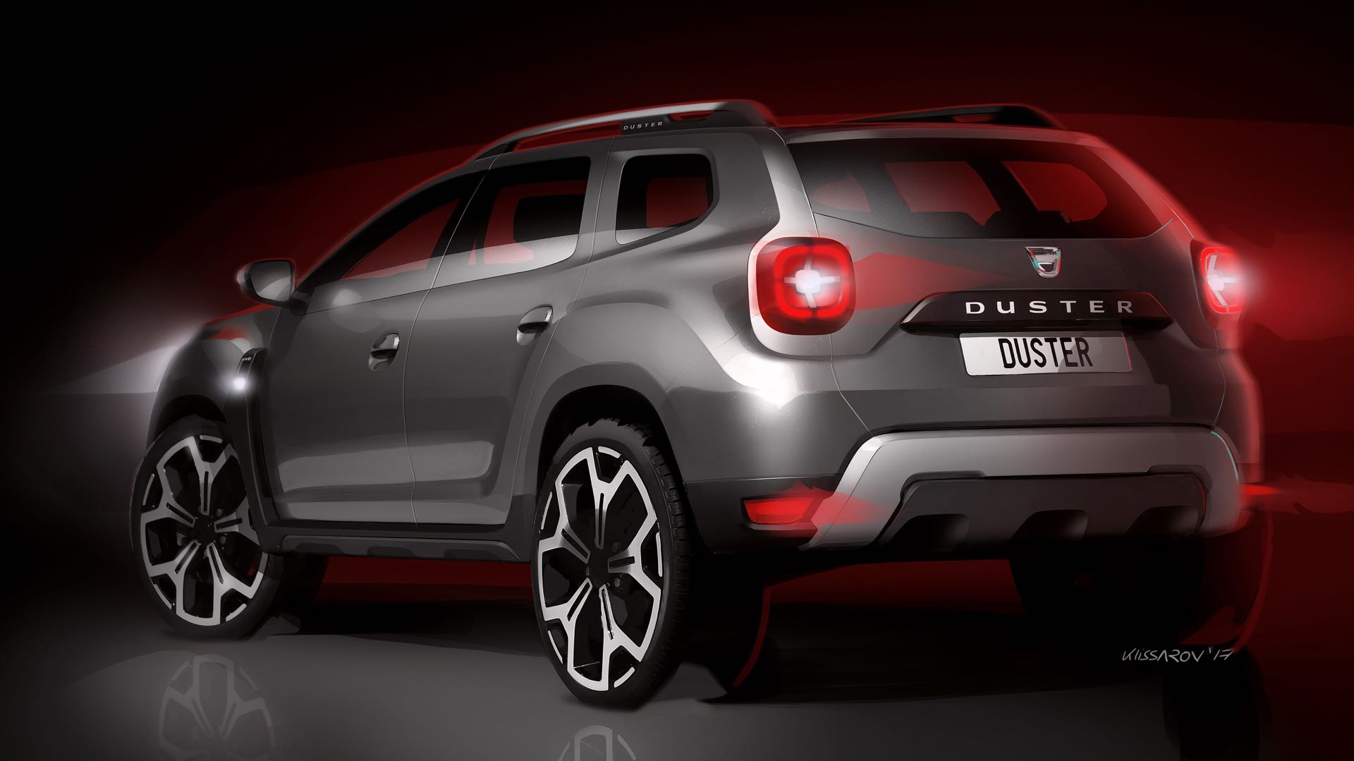  Dacia  Duster  2022 RED  Live